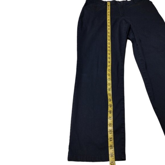 Women's Relaxed Fit Straight Leg Pant (All Day Pant) In Imperial Blue 12S Comfy! - Picture 13 of 16